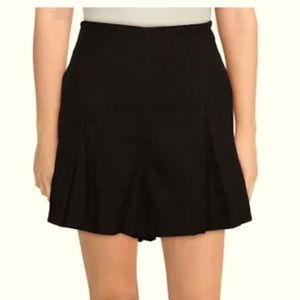 Vince Black Linen Cotton Blend Dress Shorts size 6